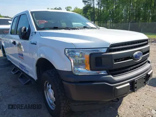 2018 Ford F-150 XL with VIN 1FTFX1E56JFA98207, listed as a IAAI auction lot 42060971 with 74,202 mi miles and . Bid and sale history available at DreamBid. Image 1.