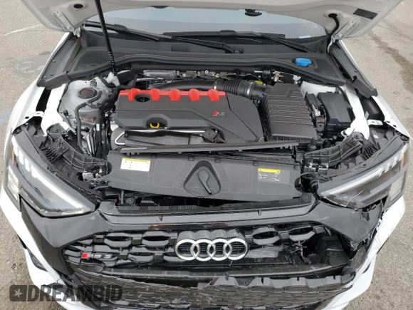 2023 Audi RS 3 z VIN WUAG4DGY2PA910584, wystawiony jako Copart lot #53393745 z przebiegiem 5 411 mil mil oraz Szkoda całkowita • Salvage title. Historia ofert i sprzedaży dostępna na DreamBid. Obrazek 12.