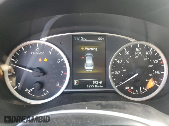 2016 Nissan Sentra SR with VIN 3N1AB7AP1GL680428, listed as a Copart auction lot 44457985 with 129,916 mi miles and Salvage Title. Bid and sale history available at DreamBid. Image 9.