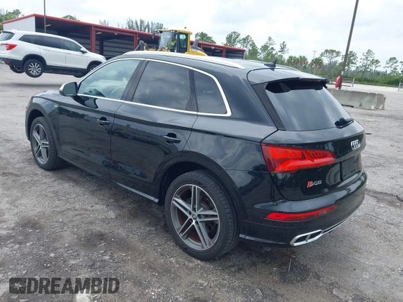 2018 Audi SQ5 Premium Plus z VIN WA1A4AFY6J2009085, wystawiony jako IAAI lot #42410933 z przebiegiem 59 773 mil mil oraz . Historia ofert i sprzedaży dostępna na DreamBid. Obrazek 3.