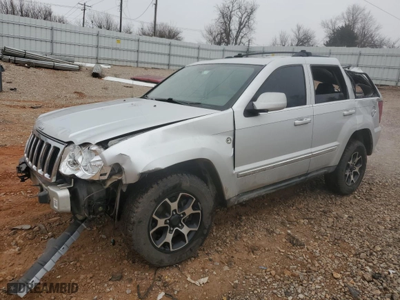 2008 Jeep Grand Cherokee Limited with VIN 1J8HR58N28C193941, listed as a Copart auction lot 44166045 with NaN miles and Salvage Title. Bid and sale history available at carsss.com. Image 1.