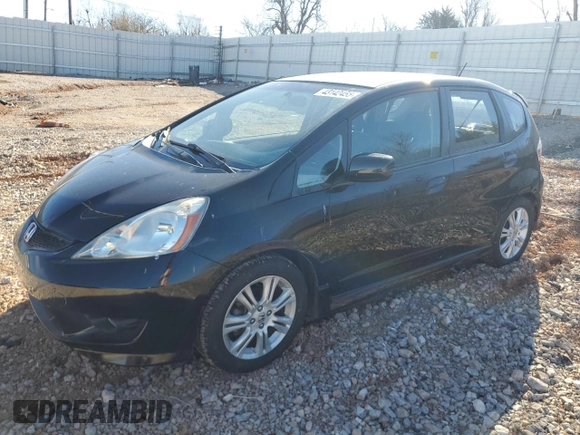 2010 Honda Fit Sport with VIN JHMGE8G43AC021351, listed as a Copart auction lot 43142455 with 108,554 mi miles and Salvage title. Bid and sale history available at DreamBid. Image 1.