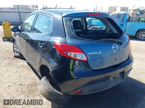 2014 Mazda 2 Touring with VIN JM1DE1LY0E0175771, listed as a IAAI auction lot 41866966 with 90,774 mi miles. Bid and sale history available at carsss.com. Image 3.