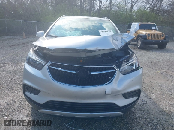 2018 Buick Encore Preferred with VIN KL4CJASB1JB675175, listed as a IAAI auction lot 41984657 with 95,758 mi miles. Bid and sale history available at carsss.com. Image 13.