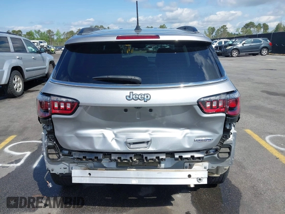 2022 Jeep Compass Latitude with VIN 3C4NJCBB3NT188428, listed as a IAAI auction lot 41930096 with 37,085 mi miles and . Bid and sale history available at DreamBid. Image 17.