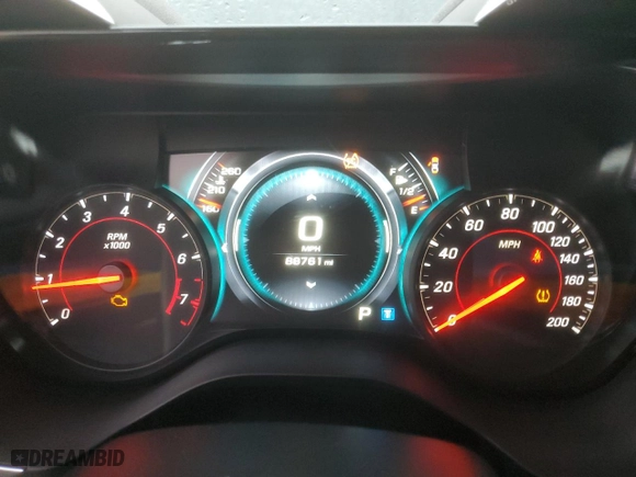 2016 Chevrolet Camaro 2SS with VIN 1G1FH1R7XG0148927, listed as a Copart auction lot 45660255 with 88,761 mi miles and Salvage Title. Bid and sale history available at carsss.com. Image 9.