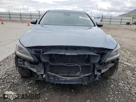 2015 Hyundai Genesis 3.8L with VIN KMHGN4JE8FU062244, listed as a Copart auction lot 52596394 with 132,513 mi miles and Salvage Title. Bid and sale history available at carsss.com. Image 5.