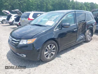 2015 Honda Odyssey Touring Elite with VIN 5FNRL5H90FB003506, listed as a IAAI auction lot 42585049 with 120,543 mi miles and . Bid and sale history available at DreamBid. Image 17.