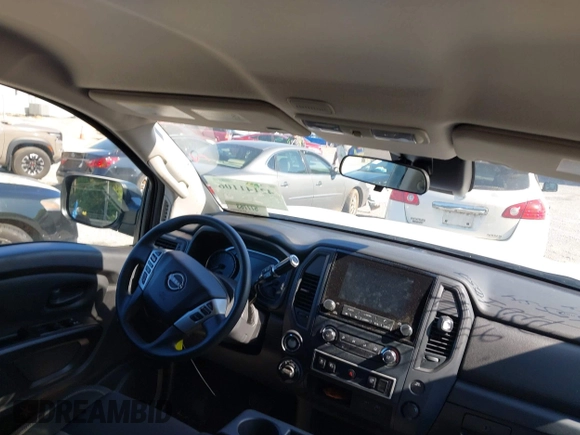 2023 Nissan Titan SV with VIN 1N6AA1EC1PN114674, listed as a IAAI auction lot 42141106 with 18,271 mi miles and . Bid and sale history available at DreamBid. Image 8.