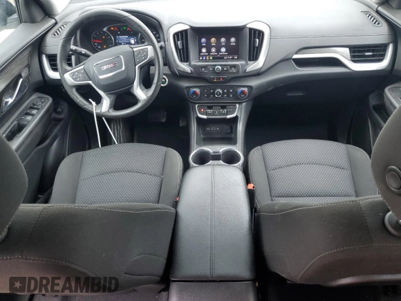 2023 GMC Terrain SLE with VIN 3GKALTEG5PL204054, listed as a Copart auction lot 58471455 with 41,825 mi miles and Salvage title. Bid and sale history available at DreamBid. Image 8.