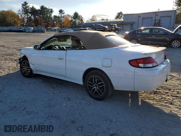 2001 Toyota Solara SE z VIN 2T1FF28P61C474810, wystawiony jako Copart lot #78028704 z przebiegiem 117 214 mil mil oraz Czysty tytuł • Clean title. Historia ofert i sprzedaży dostępna na DreamBid. Obrazek 2.