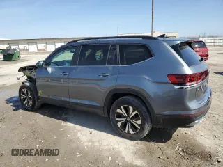 2024 Volkswagen Atlas SE с VIN 1V2LR2CA7RC582255, выставлен на аукционе Copart как лот 51479685 с пробегом 4 259 миль миль и Списание • Salvage title. История ставок и продаж доступна на DreamBid. Изображение 2.