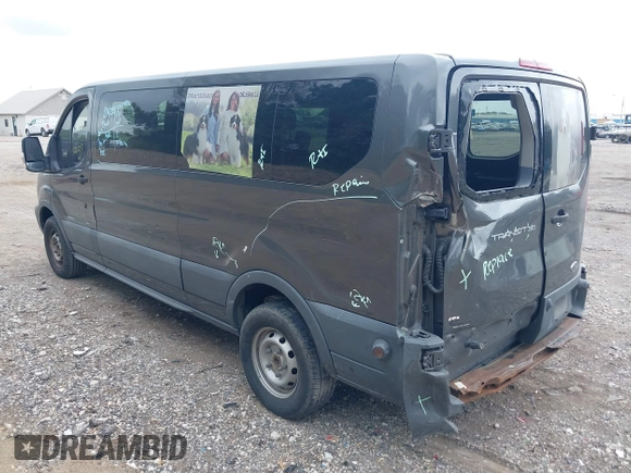 2016 Ford Transit XL z VIN 1FBZX2YM3GKB21517, wystawiony jako IAAI lot #42257881 z przebiegiem 127 237 mil mil oraz . Historia ofert i sprzedaży dostępna na DreamBid. Obrazek 3.