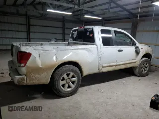 2008 Nissan Titan SE with VIN 1N6BA06A08N322185, listed as a Copart auction lot 83219094 with 133,368 mi miles and Salvage Title. Bid and sale history available at carsss.com. Image 3.