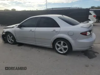 2007 Mazda 6 S Sport VE with VIN 1YVHP80D075M16766, listed as a Copart auction lot 42512665 with 213,967 mi miles and Salvage Title. Bid and sale history available at DreamBid. Image 2.