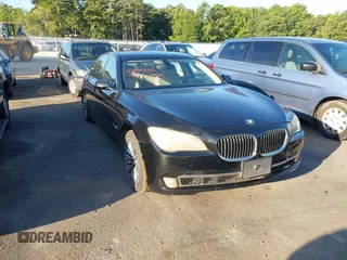 2011 BMW 7 Series 740Li with VIN WBAKB4C57BC574935, listed as a IAAI auction lot 42851255 with Not provided miles and . Bid and sale history available at DreamBid. Image 1.