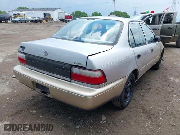 1997 Toyota Corolla with VIN 1NXBA02E7VZ544005, listed as a IAAI auction lot 42363262 with 200,537 mi miles and . Bid and sale history available at DreamBid. Image 4.