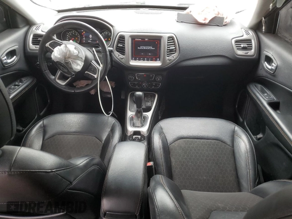 2017 Jeep Compass Latitude with VIN 3C4NJDBB2HT656451, listed as a Copart auction lot 49722475 with 143,765 mi miles and Non Repairable. Bid and sale history available at carsss.com. Image 8.