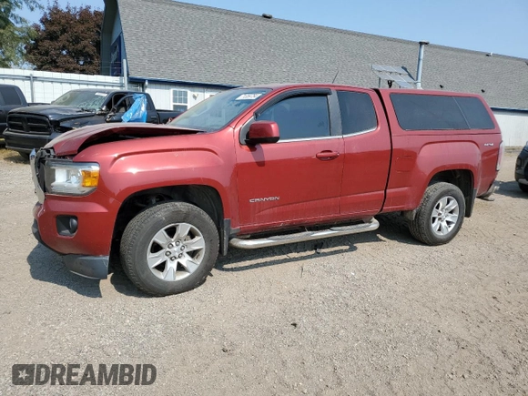 2016 GMC Canyon 4WD SLE with VIN 1GTH6CE35G1298295, listed as a Copart auction lot 71359754 with 68,624 mi miles and Clean Title. Bid and sale history available at carsss.com. Image 1.
