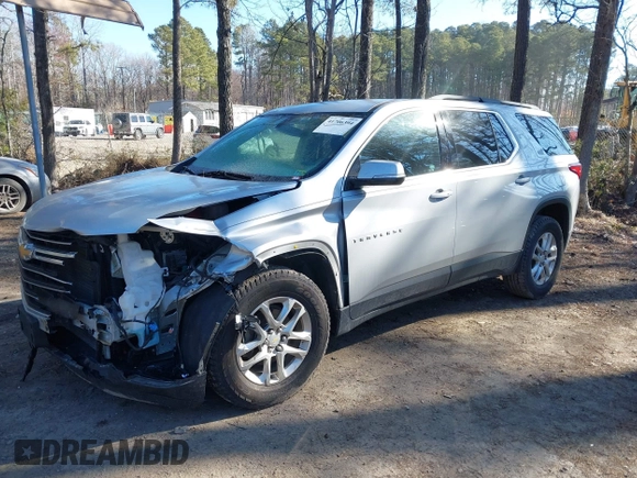 2020 Chevrolet Traverse LT Cloth with VIN 1GNERGKW4LJ215277, listed as a IAAI auction lot 41706394 with 84,762 mi miles. Bid and sale history available at carsss.com. Image 18.
