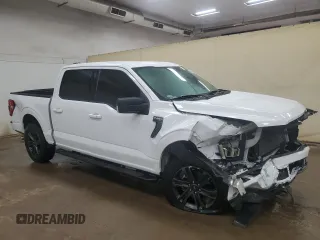 2022 Ford F-150 XL with VIN 1FTFW1E57NKE69195, listed as a Copart auction lot 51663765 with 44,903 mi miles and Non Repairable. Bid and sale history available at DreamBid. Image 4.