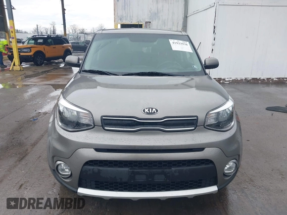 2018 Kia Soul + with VIN KNDJP3A50J7535785, listed as a IAAI auction lot 41933938 with 112,282 mi miles. Bid and sale history available at carsss.com. Image 12.