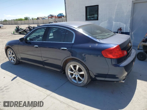 2005 Infiniti G35 z VIN JNKCV51F85M311818, wystawiony jako Copart lot #57328455 z przebiegiem 112 614 mil mil oraz Czysty tytuł • Clean title. Historia ofert i sprzedaży dostępna na DreamBid. Obrazek 2.