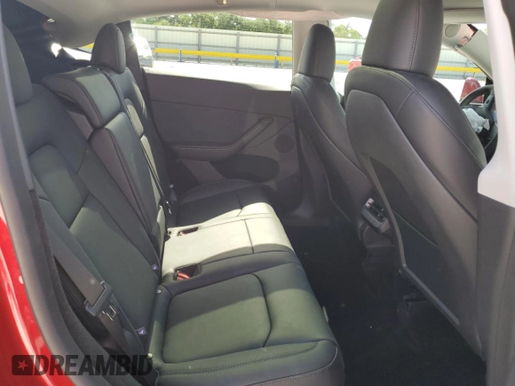 2024 Tesla Model Y Long Range с VIN 7SAYGDEE4RA325145, выставлен на аукционе Copart как лот 61132955 с пробегом 16 659 миль миль и Списание • Salvage title. История ставок и продаж доступна на DreamBid. Изображение 10.
