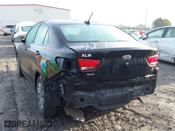2020 Kia Rio LX with VIN 3KPA24AD2LE297890, listed as a IAAI auction lot 41201864 with 102,671 mi miles and . Bid and sale history available at DreamBid. Image 6.