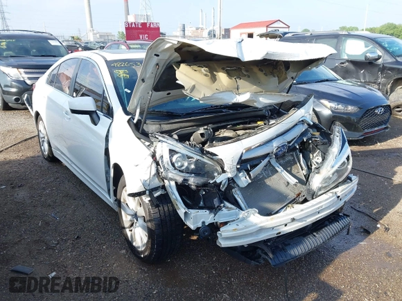 2015 Subaru Legacy Premium with VIN 4S3BNBD68F3039706, listed as a IAAI auction lot 42265345 with 57,252 mi miles and . Bid and sale history available at DreamBid. Image 6.