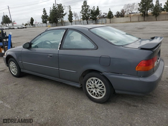 1996 Honda Civic EX with VIN 1HGEJ8146TL091427, listed as a Copart auction lot 53537235 with 132,490 mi miles and Salvage Title. Bid and sale history available at carsss.com. Image 2.
