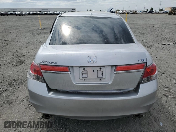 2011 Honda Accord EX-L with VIN 1HGCP3F83BA029580, listed as a Copart auction lot 61879515 with 192,131 mi miles and Salvage title. Bid and sale history available at DreamBid. Image 6.