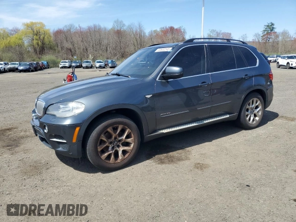 2013 BMW X5 xDrive35i with VIN 5UXZV4C58D0B20241, listed as a Copart auction lot 53632245 with 160,132 mi miles and Clean Title. Bid and sale history available at carsss.com. Image 1.
