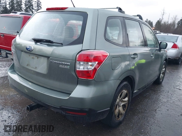 2015 Subaru Forester 2.5i with VIN JF2SJAAC3FG425704, listed as a IAAI auction lot 41220979 with 221,240 mi miles. Bid and sale history available at carsss.com. Image 4.