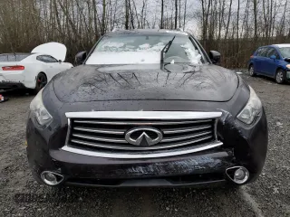 2015 Infiniti QX70 z VIN JN8CS1MW3FM480682, wystawiony jako Copart lot #44466285 z przebiegiem Nie podano mil oraz Szkoda całkowita • Salvage title. Historia ofert i sprzedaży dostępna na DreamBid. Obrazek 5.