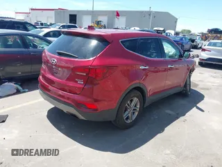2017 Hyundai Santa Fe 2.4L with VIN 5XYZTDLB1HG466089, listed as a IAAI auction lot 42228320 with 138,476 mi miles and . Bid and sale history available at DreamBid. Image 4.