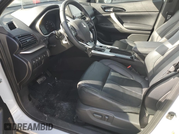 2022 Mitsubishi Eclipse Cross SE with VIN JA4ATWAAXNZ048785, listed as a Copart auction lot 54088075 with 25,128 mi miles and Salvage title. Bid and sale history available at DreamBid. Image 7.