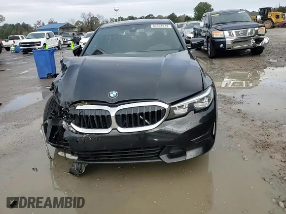 2019 BMW 3 Series 330i xDrive with VIN 3MW5R7J52K8B00833, listed as a Copart auction lot 83463974 with 116,303 mi miles and Salvage Title. Bid and sale history available at DreamBid. Image 11.