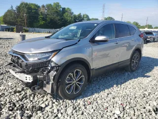 2021 Honda CR-V EX-L with VIN 7FART6H80ME004119, listed as a Copart auction lot 55778335 with 41,946 mi miles and Salvage title. Bid and sale history available at DreamBid. Image 1.