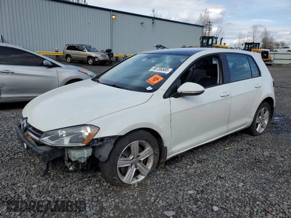 2017 Volkswagen Golf S с VIN 3VW217AU2HM023639, выставлен на аукционе Copart как лот 49736585 с пробегом 112 750 миль миль и Списание • Salvage title. История ставок и продаж доступна на DreamBid. Изображение 1.