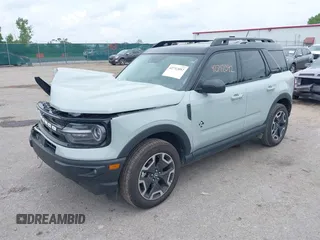 2024 Ford Bronco Sport Outer Banks with VIN 3FMCR9C69RRE43375, listed as a IAAI auction lot 42712092 with 17,827 mi miles and . Bid and sale history available at DreamBid. Image 2.