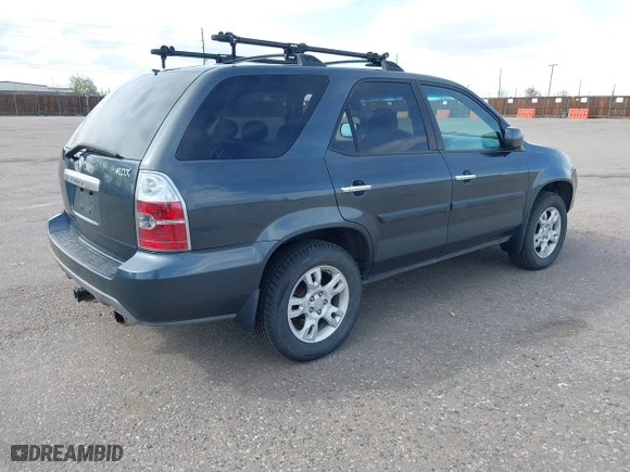 2005 Acura MDX Touring with VIN 2HNYD186X5H513873, listed as a IAAI auction lot 41970508 with 210,222 mi miles. Bid and sale history available at carsss.com. Image 4.