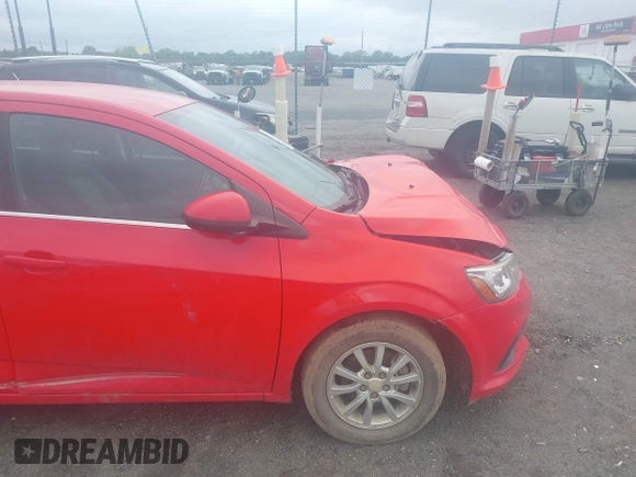 2017 Chevrolet Sonic LT with VIN 1G1JD5SH7H4105396, listed as a IAAI auction lot 42343534 with 122,878 mi miles and . Bid and sale history available at DreamBid. Image 13.