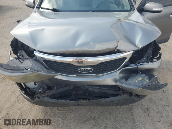 2011 Kia Sorento LX with VIN 5XYKT4A27BG048986, listed as a Copart auction lot 54908385 with 158,698 mi miles and Salvage Title. Bid and sale history available at DreamBid. Image 12.