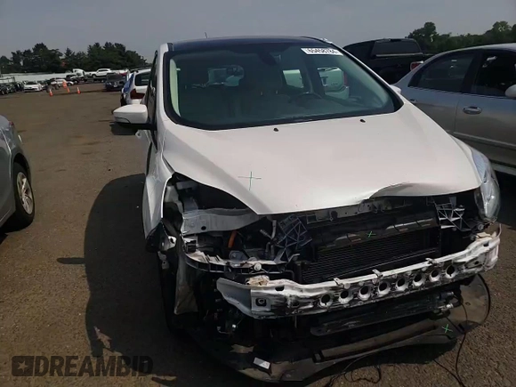 2017 Ford C-Max Energi Titanium with VIN 1FADP5FU3HL105023, listed as a Copart auction lot 65458784 with 64,443 mi miles and Salvage Title. Bid and sale history available at carsss.com. Image 11.