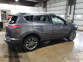 2018 Toyota RAV4 Limited with VIN JTMDFREV2JJ207798, listed as a Copart auction lot 53520235 with 76,657 mi miles and Salvage Title. Bid and sale history available at carsss.com. Image 3.