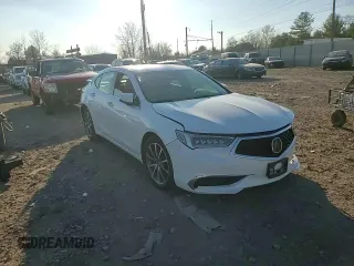 2020 Acura TLX with VIN 19UUB2F31LA000369, listed as a Copart auction lot 48179305 with 0 mi miles and Salvage Title. Bid and sale history available at carsss.com. Image 11.
