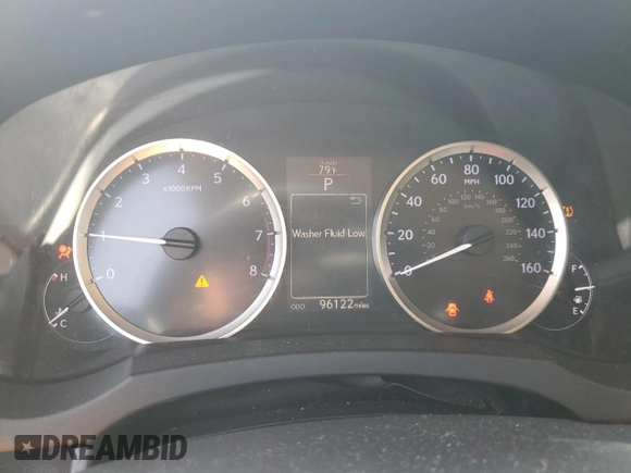 2015 Lexus IS 250 z VIN JTHBF1D29F5057753, wystawiony jako Copart lot #54773575 z przebiegiem 96 122 mil mil oraz Szkoda całkowita • Salvage title. Historia ofert i sprzedaży dostępna na DreamBid. Obrazek 9.