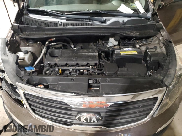 2013 Kia Sportage LX with VIN KNDPB3A27D7442622, listed as a Copart auction lot 63309075 with 134,266 mi miles and Salvage title. Bid and sale history available at DreamBid. Image 12.