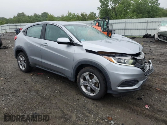 2021 Honda HR-V LX with VIN 3CZRU6H32MM701102, listed as a Copart auction lot 63215115 with 82,333 mi miles and Salvage title. Bid and sale history available at DreamBid. Image 4.